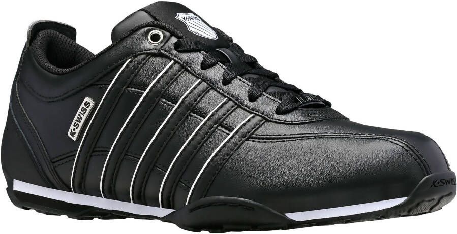 K-Swiss Arvee 1.5 Heren Leer Sneakers Schoenen Sportschoenen Zwart 02453-091-M - Foto 2
