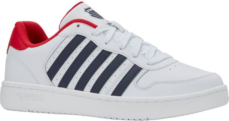 K-Swiss Court Palisades heren sneaker sportschoenen 06931-116-M wit-blauw-rood