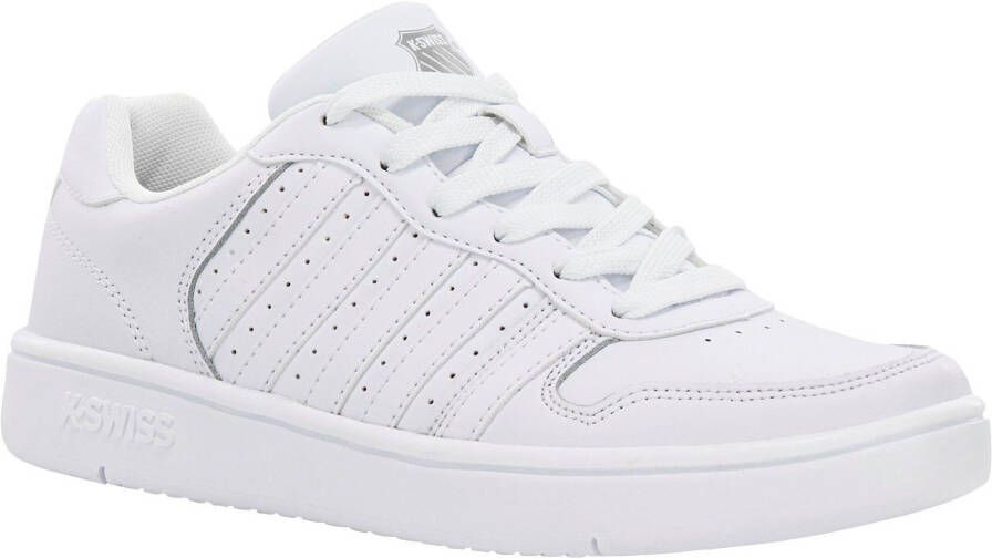 K-Swiss K Swiss Court Palisades leren dames sneakers Wit - Foto 6