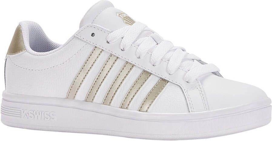 K-Swiss Women Court Tiebreak white champagne Dames Sneaker Wit - Foto 2