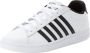 K-Swiss Court Tiebreak II Herentrainers Sportschoenen 04413-191-M Wit Zwart Wit - Thumbnail 2