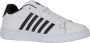 K-Swiss COURT TIEBREAK II damessportschoenen Sportschoenen 94413-191-M Wit - Thumbnail 2