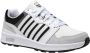 K-Swiss Rival Trainer T Heren Sneakers Schoenen Wit-Zwart 09079-920-M - Thumbnail 2