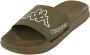 Kappa Unisex Badelatschen 242794 Army White - Thumbnail 2