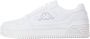 Kappa Unisex Sneaker mit Plateausohle 243235 White - Thumbnail 2