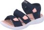 Kappa Damen Sandale dreifach verstellbar 243130 Navy Rosé - Thumbnail 2