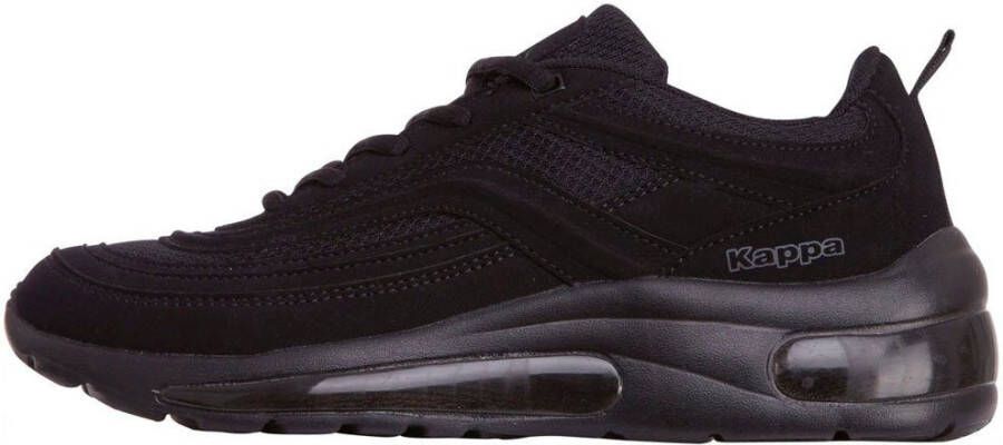 Kappa Squince 242842-1111 Mannen Zwart Sneakers Sportschoenen