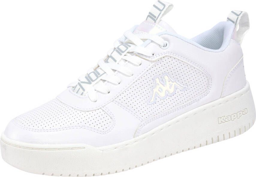 Kappa Plateau Sneaker für Damen 243324 White Multi - Foto 6