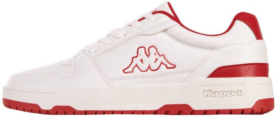 Kappa Unisex Sneaker 243405 White Red - Foto 1