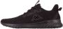Kappa Capilot 242961-1111 Mannen Zwart Sneakers Sportschoenen - Thumbnail 1