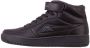 Kappa Stijlvolle Mid-Top Unisex Sneakers Black Heren - Thumbnail 3