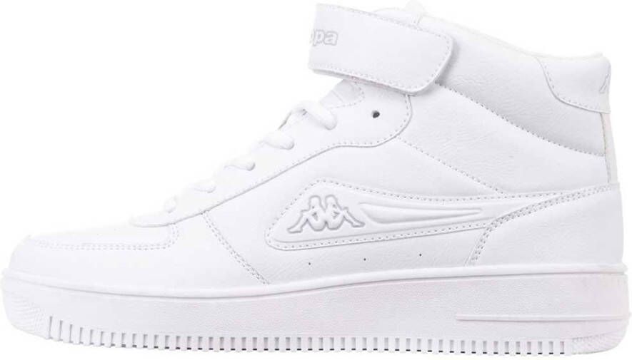 Kappa Stijlvolle Mid-Top Unisex Sneakers White Heren - Foto 3