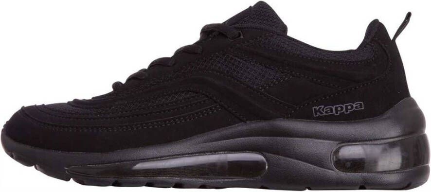 Kappa Squince 242842-1111 Mannen Zwart Sneakers Sportschoenen - Foto 1