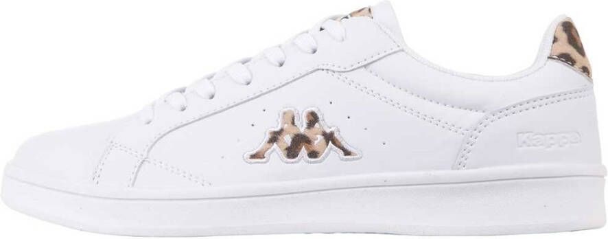 Kappa Sneaker met subtiele animalprint Wit