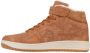 Kappa Bash Mid Fur 242799-5443 Mannen Bruin Sneakers - Thumbnail 3