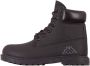 Kappa 241635 unisex zwarte wandelschoenen met korte schacht - Thumbnail 2