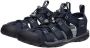 Keen Clearwater CNX Heren Wandelsandalen Sky Captain Black - Thumbnail 2