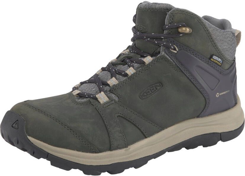 Keen Women's Terradora II Leather Mid WP Wandelschoenen zwart