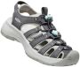 Keen Astoria West Leather Dames Wandelsandalen Magnet Vapor Grijs Leer K1026150 - Thumbnail 2