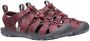 Keen Clearwater Dames Wandelsandalen Wine Red Dahlia Bordeaux Leer K1025088 - Thumbnail 3