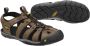 Keen Clearwater Heren Wandelsandalen Dark Earth Black Bruin Leer K1013106 - Thumbnail 3