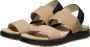 Keen Elle Backstrap Sandalen beige zwart - Thumbnail 2