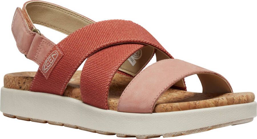 Keen Women's Elle Criss Cross Sandalen beige