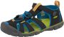 Keen Seacamp II CNX Sandalen Black Brilliant Blue Kinderen - Thumbnail 3