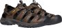 Keen Targhee III Heren Wandelsandalen Bison Mulch Bruin Leer K1022427 - Thumbnail 3