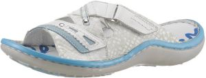KRISBUT Slippers met een stijlvol reptielmotief