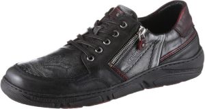 KRISBUT Veterschoenen met contrastbeleg