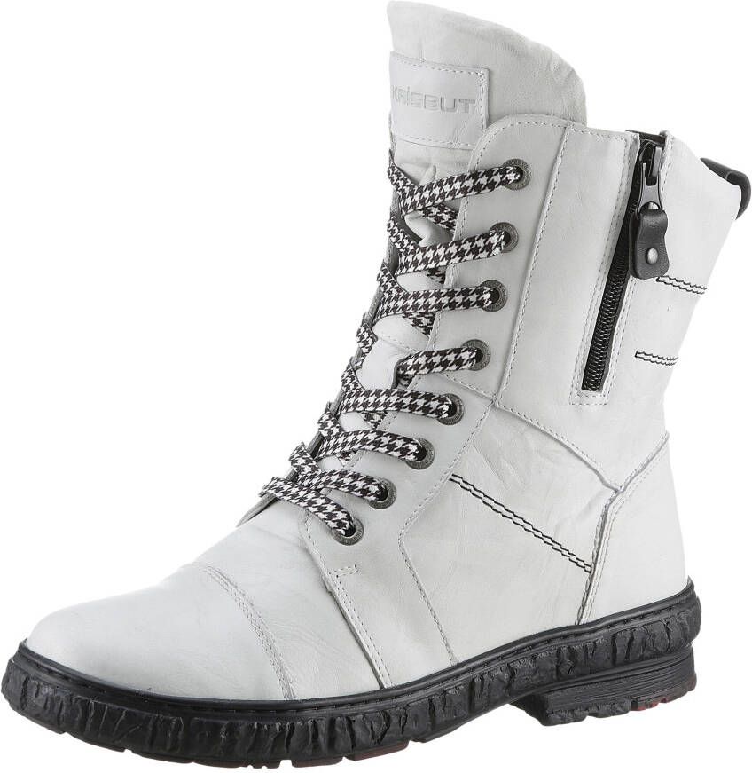 KRISBUT Winterlaarsjes Schoenwijdte: wijd Veterschoenen winterlaarzen comfort schoen met warme voering