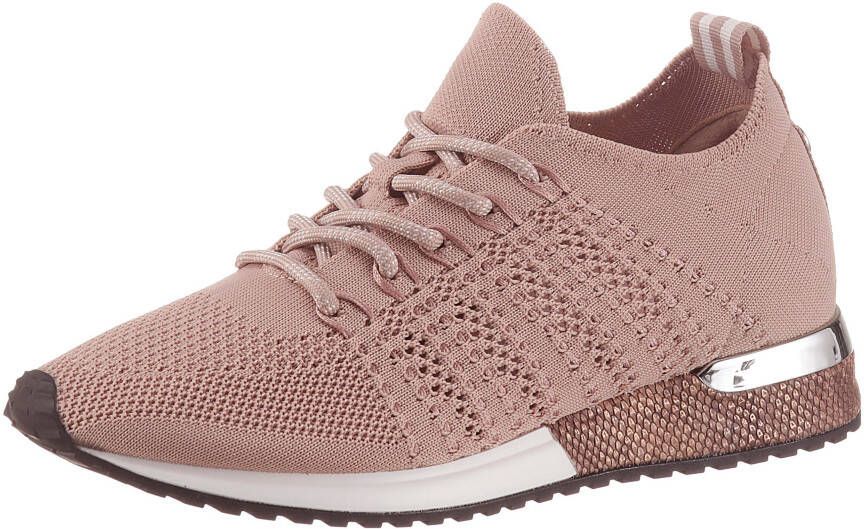 La Strada Sneakers met sleehak Fashion Sneaker met metallic details bij de  hak - Schoenen.nl