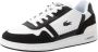 Lacoste Retro Mesh Sneaker Wit Zwart Black Heren - Thumbnail 3