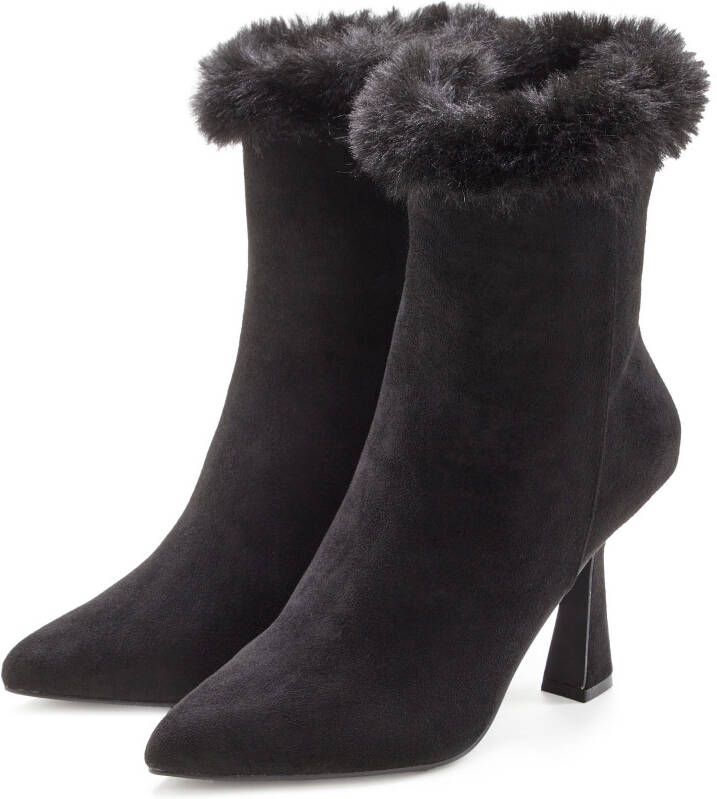 Lascana Belle Affaire Highheel-laarsjes Enkellaarzen met rits
