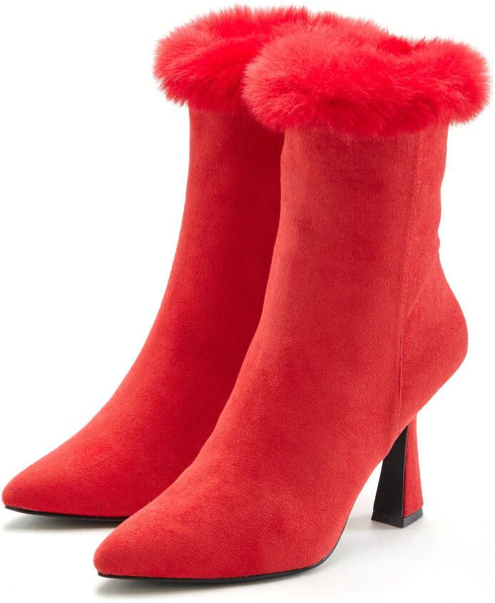 Lascana Belle Affaire Highheel-laarsjes Enkellaarzen met rits