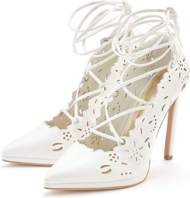 Lascana Belle Affaire Highheel-pumps Stiletto pump met uitsparingen