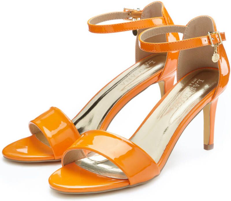 Lascana Highheel sandaaltjes High heel sandaal bandjessandaal in tijdloos ontwerp riem-sandaal vegan