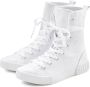 Lascana Laarsjes in combat-look high top sneaker veterschoen textiel laarzen - Thumbnail 1