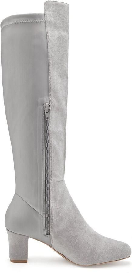 Lascana Laarzen met stretch-inzet en lange schacht enkellaars lange laars vegan - Foto 4