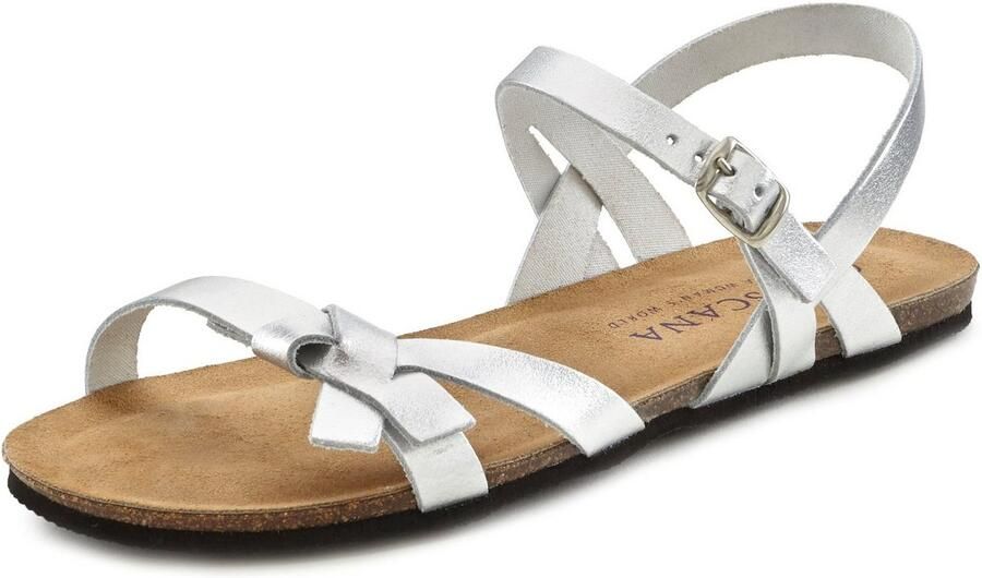 Lascana Sandalen Zomerschoen Sandalette zomerschoen van leer - Foto 3