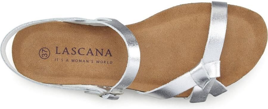 Lascana Sandalen Zomerschoen Sandalette zomerschoen van leer - Foto 4