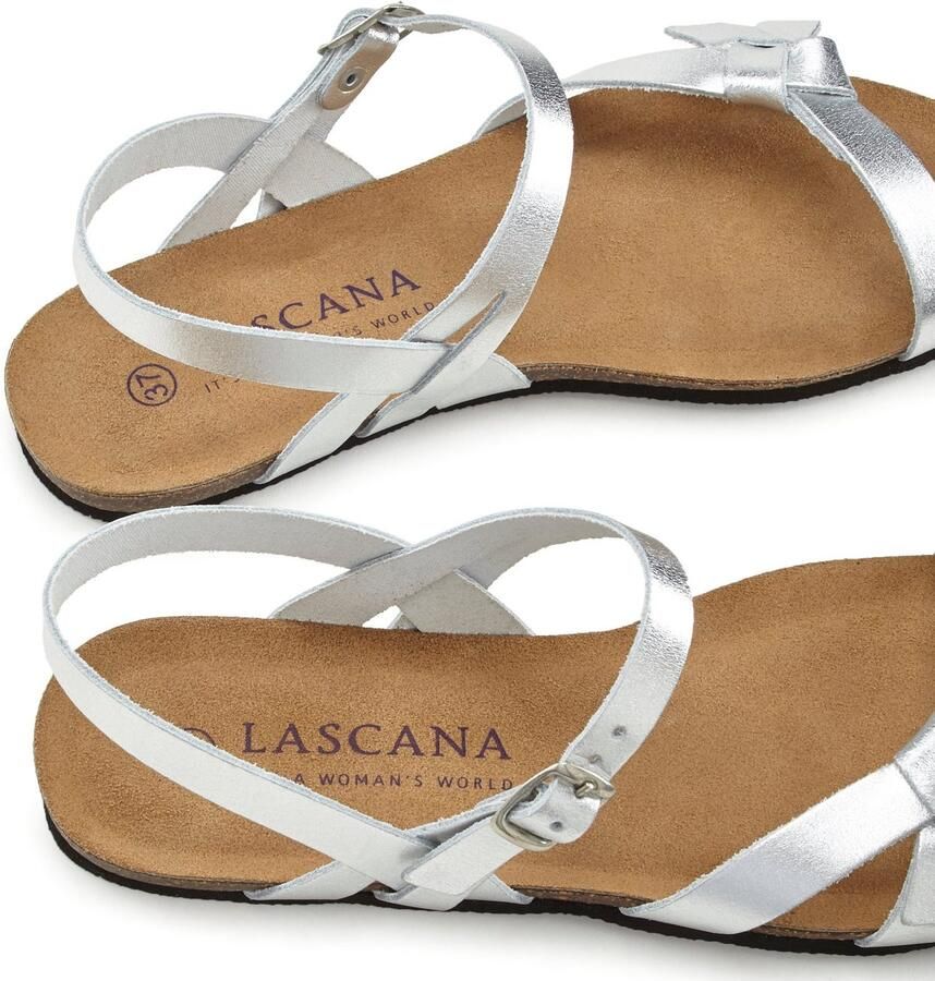 Lascana Sandalen Zomerschoen Sandalette zomerschoen van leer - Foto 2