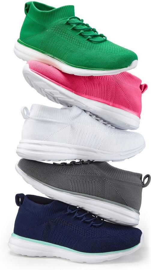 Lascana Sneakers Slipper lage schoen ultralicht en comfortabel - Foto 2