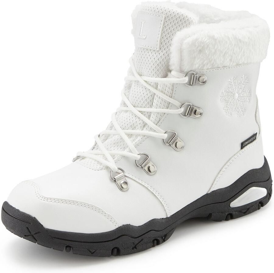 Lascana Winterlaarsjes Enkellaarsjes laarzen winterlaarzen wind- & waterafstotende Tex-membraan