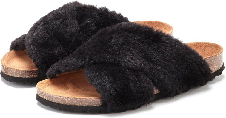 Lascana Slippers Pantoffel mule sandaal open schoen