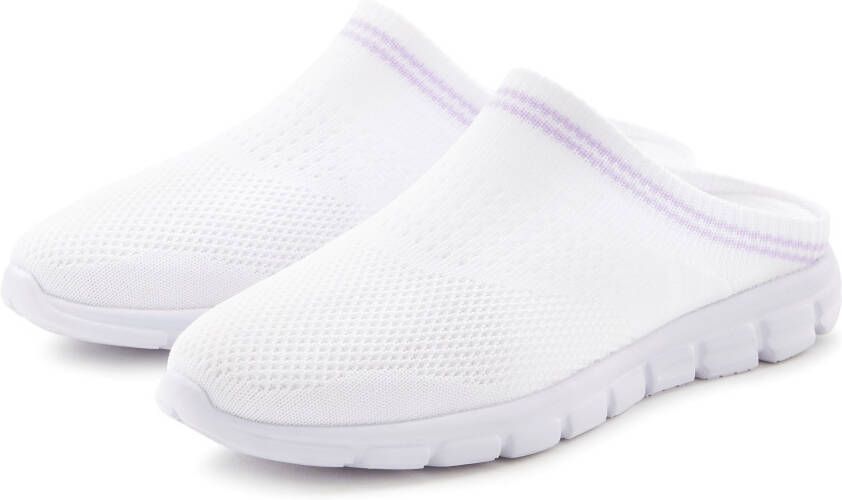 Lascana Sabots Sneaker slip-in sneaker vrijetijdsschoen lage schoen