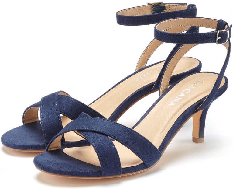 Lascana Sandaaltjes Zomerschoen High heel sandaal bandjessandaal zomerschoen VEGAN
