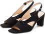 Lascana Sandaaltjes Sling-sandalette sandaal zomerschoen met verfijnde uitsnede van faux-suede vegan - Thumbnail 1
