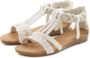 Lascana Sandalen Zomerschoen sandaal met glinsterende stenen kleine sleehak sandaal zomerschoen vegan - Thumbnail 1